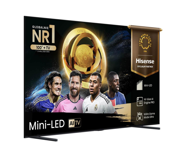 HISENSE 85U7Q 85" Mini LED 144 Hz 4K Dolby Vison Atmos - 1338863 - zdjęcie 2